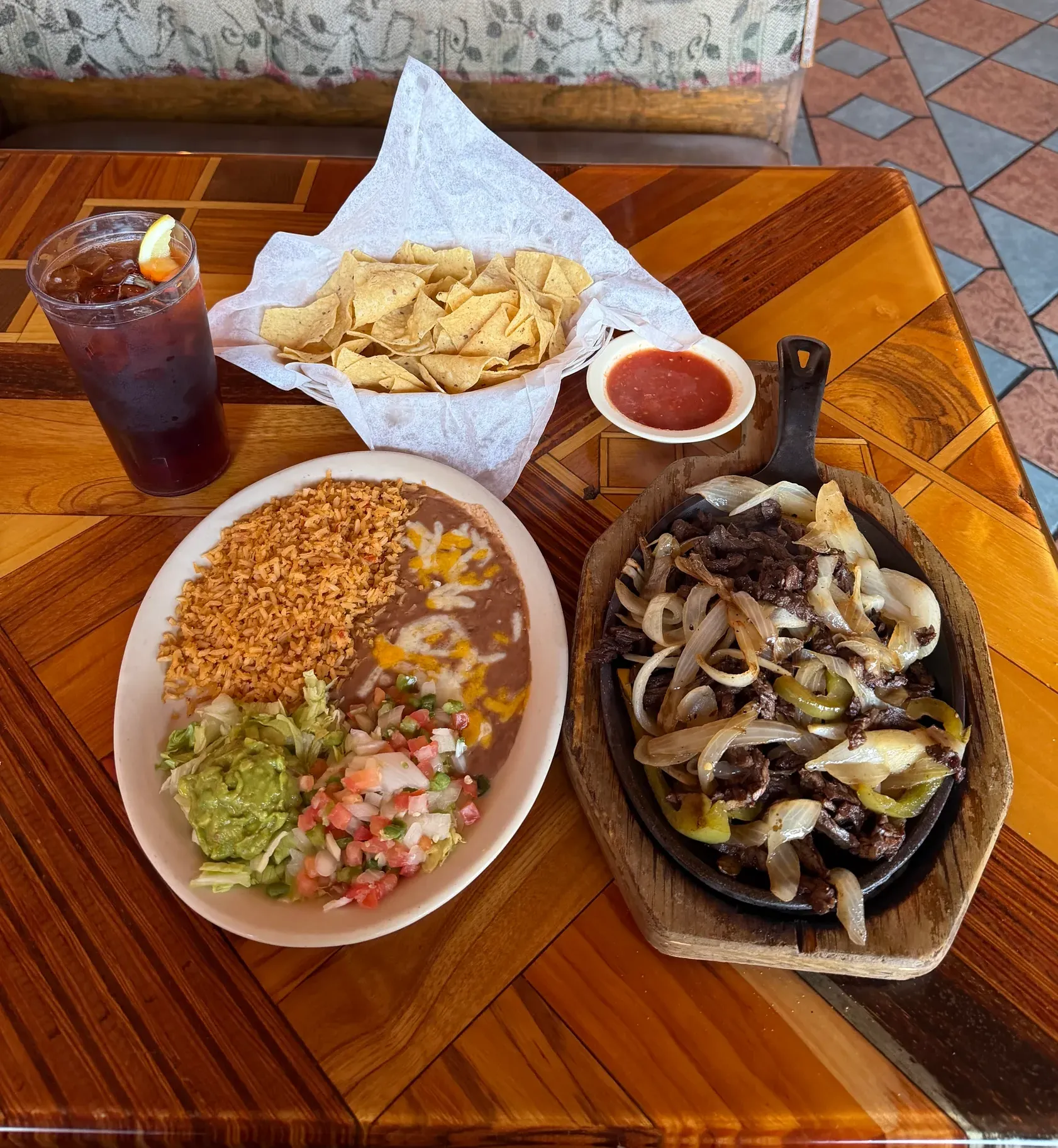 Los Mariachis Mexican Restaurant Gainesville Texas Beef Fajitas Picture