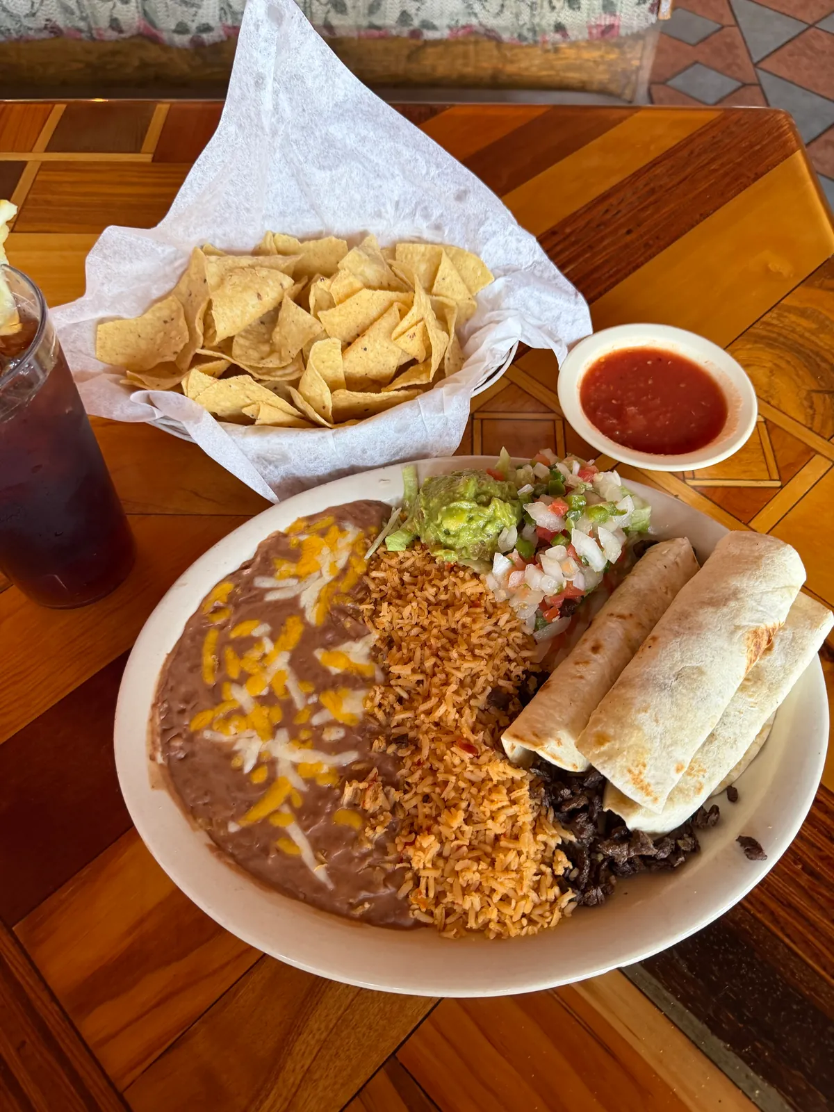 Los Mariachis Mexican Restaurant Carne Asada Tacos